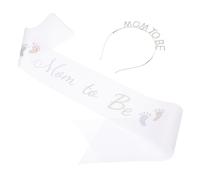 1Set Fascia Maternità Mommy To Tiara e Design Accessorio per Shower e Celebrazioni Maternità Eleganti e Confortevoli