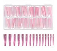 1SET FORMI ESTINTION OGGI FORMI ASSORTIVATE OSSULETTI PER IL UNDI ACRILICI CON CASO DI POSSIBILE, accessori per manicure per casa, salone