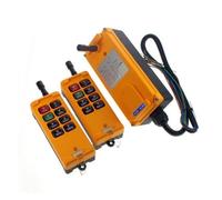 1SET HS-8 8 keys industrial remote controller switch 2 transmitter + 1 receiver Crane Transmitter AC110V