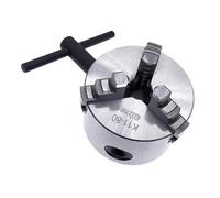 1Set K11-80 Mandrino for tornio a 3 griffe, autocentrante manuale, in metallo, K11-80 Mandrino for tornio con griffe, utensili for tornitura