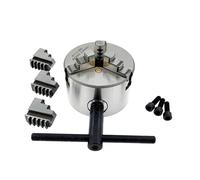 1Set K11 80 Mandrino for tornio a 3 griffe Manuale autocentrante K11-80 Mandrino for tornio con ganasce Accessori for macchine utensili