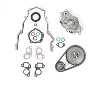 1SET Kit catena di temporizzazione con guarnizione della pompa dell'olio M295 compatibile con modelli di veicoli automobilistici 4.8L 5.3L 6.0L LS1 LS2 LS per numero di parte 12586665