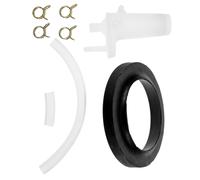 1Set Kit Valvola Acqua Per Wc Camper Bianco PVC PP