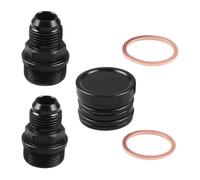 1set M28 To 10AN Breather Fitting w/ Block Plug Fit For B16 B18C Catch Can