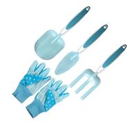 1Set Metallo per Scavare Diserbo e Trapianto Strumenti Ergonomici per Giardinaggio Cortile