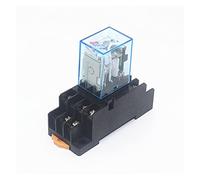 1set MY3 HH53P MY3NJ Micro Mini Relè di Potenza Bobina 11pin 3NO 3NC Lampada LED 5A AC 110V 220V con Presa 12V 24V(AC220V)