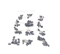 1set of 120pcs 12 values 0.22UF-470UF Aluminum electrolytic capacitor assortment kit set pack MQXFCZUX