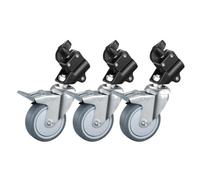 1Set Photography Light Stand Con Ruota A Rotazione A Rotazione 360 Gradi Per Movimenti Efficiente Incantatore Universale Per Supporto Luminoso