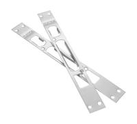 1Set Placa De Cerradura Puerta Porta di Sicurezza Strike Piatti Piastra Lunga Cattura Sciopero Rinforzo Anti-furto Telaio Della Per Porte