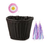 1Set Rattan Vimini Anteriore Basketbelltasselstickers Regolabile Cucito a Mano