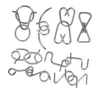 1Set Rompicapi Metallo per Adulti Giochi Educativi e Puzzle Interattivi per Sviluppare Creatività e Coordinamento Occhio Mano