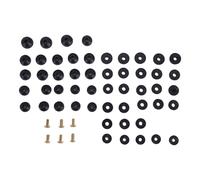 1Set Rondelle Kit di Sostituzione Piatto E Bisellato Gomma