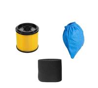 1SET Sacchetto Filtro Antipolvere VRC51, Filtro A Cartuccia VCFS 3701, Schiuma VFF51, Compatibile Con Vacmaster, Aspirapolvere Da 5 A 20 Galloni