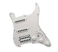 1Set SSH-Coil Splitting Chitarra Elettrica Battipenna Caricato Stile ST Con Interruttore Coil Splitting Precablato Scratchplate(W)