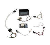 1Set strumento di volo digitale a colori display OLED W modulo opzionale misuratore velocità Pitot for aereo FPV RC(Airspeed w GPS kit)