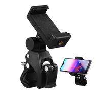 1set Supporto Microfono Regolabile Con Clip Per Telefono E Tablet Supporto Rotante Per Microfono E Smartphone Design Elegante E Durevole Compatibile Con Vari Tipi Di Aste Microfoniche