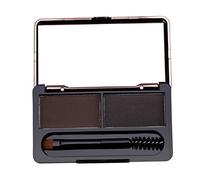 1Set Sypebrow Powder Kit 2 Colori Palette in polvere tinta per sopracciglia morbida, impermeabile e duo naturale naturale a polvere naturale a polvere per sopracciglia kit scultura di sculture per ra