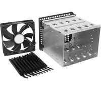 1set Ventola per rack per disco rigido Multi Gabbia di archiviazione meccanica per uso desktop Installazione facile Kit di montaggio del disco rigido per conversione dell'alloggiamento dell'unità