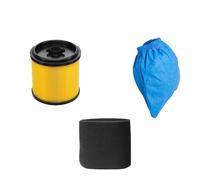 1SET VRC51 Filtro Sacchetto Antipolvere VCFS 3701 Filtro A Cartuccia VFF51 FILTRO IN SCHIUMA, Compatibile Con Vacmaster, Aspirapolvere Asciutto E Bagnato Da 5-20 Galloni
