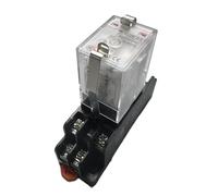 1SET YJ2N-GS DC 6V 5A Coil Small Intermediate Relay Low Power 2 Groups of 8 Pins with Lights