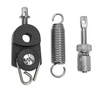1Set Yootones Metallo Tamburo Pedale A Molla Tensioner Molle Compatibile con Parti Di Strumenti A Percussione