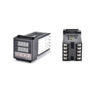 1SETS Termostato REX C100 + Relè SSR 40DA + Termocoppia K Sonda 1m Regolatore di temperatura PID digitale RKC REX-C100(RELAY outpu only)