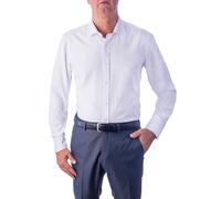 1st American Elegante Camicia Classica Manica Lunga da Uomo 100% Cotone Regular