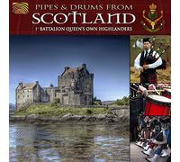 1st Battalion Queen's Own Highlanders Pipes & Drums from Scotland (CD) Album