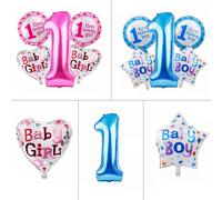 1ST Compleanno Palloncini Set Numero 1 Lamina Lattice Baloon Festa Decorazione