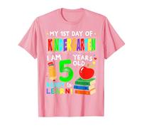 1st Day of Kindergarten Boys Girls First Day of Kindergarten Maglietta
