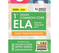 1st Grade Common Core ELA (English Language Arts): Daily Practice Workbook | 300