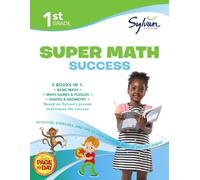 1st Grade Jumbo Math Success Workbook (Tascabile) Sylvan Math Jumbo Workbooks
