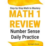 1st Grade Math Review Workbook: Daily Number Sense Practice Worksheets | Elementary Homeschool Math Curriculum for Kids with Special Needs, ADHD, Autism
