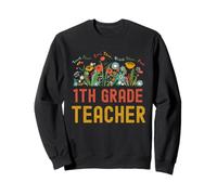 1st Grade Teacher Wildflower Back to School Felpa
