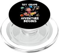1st Grade Where The Adventure Begins Back To School PopSockets PopGrip per MagSafe