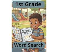 1st Grade Word Search: Word Searches with Easy to Read Print about 1st grade, spelling, reading and More| 6x9 inches, 47 pages | 20 + Puzzles… Gift Vacation, Holiday