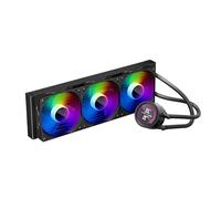 1ST PLAYER TS4 AIO Liquid CPU Cooler con display temperatura, 800-1800 giri/min ARGB PWM ventole, per LGA 1851/1700/1200/115X, per AM5/AM4 (360BK)