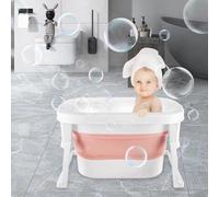 1st - Vasca da bagno per bambini, pieghevole, cuscino pieghevole, per la vasca da bagno per bambini, adatto ai neonati ai bambini piccoli, pieghevole per risparmiare spazio, tappetino antiscivolo (72