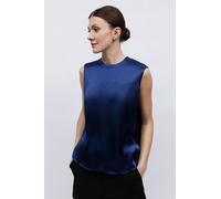 1stAmerican Top da Donna 100% Seta Girocollo Spalla Larga