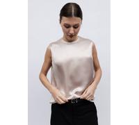 1stAmerican Top da Donna 100% Seta Girocollo Spalla Larga