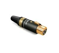 1Stk viablue T6s XLR Spina Femmina Frizione Presa Femmina Nero