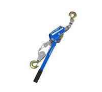 1T/2T/4T Paranco a leva manuale Tenditore for cavi in acciaio ad alto tenore di carbonio, utensile for stringere for gru a doppio gancio multifunzione antiruggine per barca, camion, rimorchio(1T)