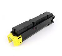 1T02Z7AUT0 Giallo Toner + Vaschetta Compatibile Con Utax Triumph Adler 458ci -13