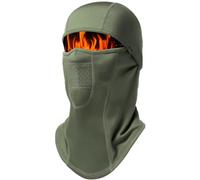 1TG Tactical Passamontagna per il viso, maschera da sci, balaclava per uomo e donna, maschera per paintball, protezione UV, antivento, calda, sport all'aria aperta, ciclismo, moto, pesca, Ranger Verde