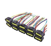 1U2Z14S411AA YC2F-12B579-BA XF2F-12B579-AA 1P1556 6Pin MAF Mass Air Flow Sensor Connector Harness Per MAZDA Per TRIBUTE 2003 IENQBVL(10 pcs)