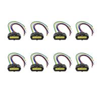 1U2Z14S411AA YC2F-12B579-BA XF2F-12B579-AA 1P1556 6Pin MAF Mass Air Flow Sensor Connector Harness Per MAZDA Per TRIBUTE 2003 IENQBVL(8 pcs)