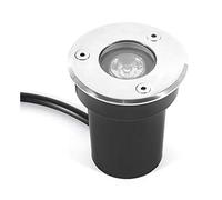 1W Faretto LED Pavimento - Luci Paesaggistiche Da Esterno, Faretto LED Da Incasso In Acciaio Inox Da 1 W Per Esterni, Terrazza, IP67, Luce Da Incasso Impermeabile(Yellow,1W(24V))