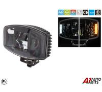 1X 10'' LED Jumbo Ovale Faro Bianco Ambra 24v per Scania Volvo DAF Man E9 HQ