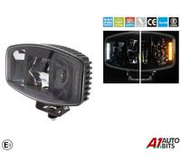 1X 10'' LED Jumbo Ovale Faro Bianco Ambra Per SUV Camion Pick-Up E9 12V 24V HQ