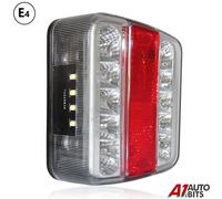 1X 12V Luci Posteriori A Led 5 Funzione Rimorchio Carovana Camion Lorry 14 Led